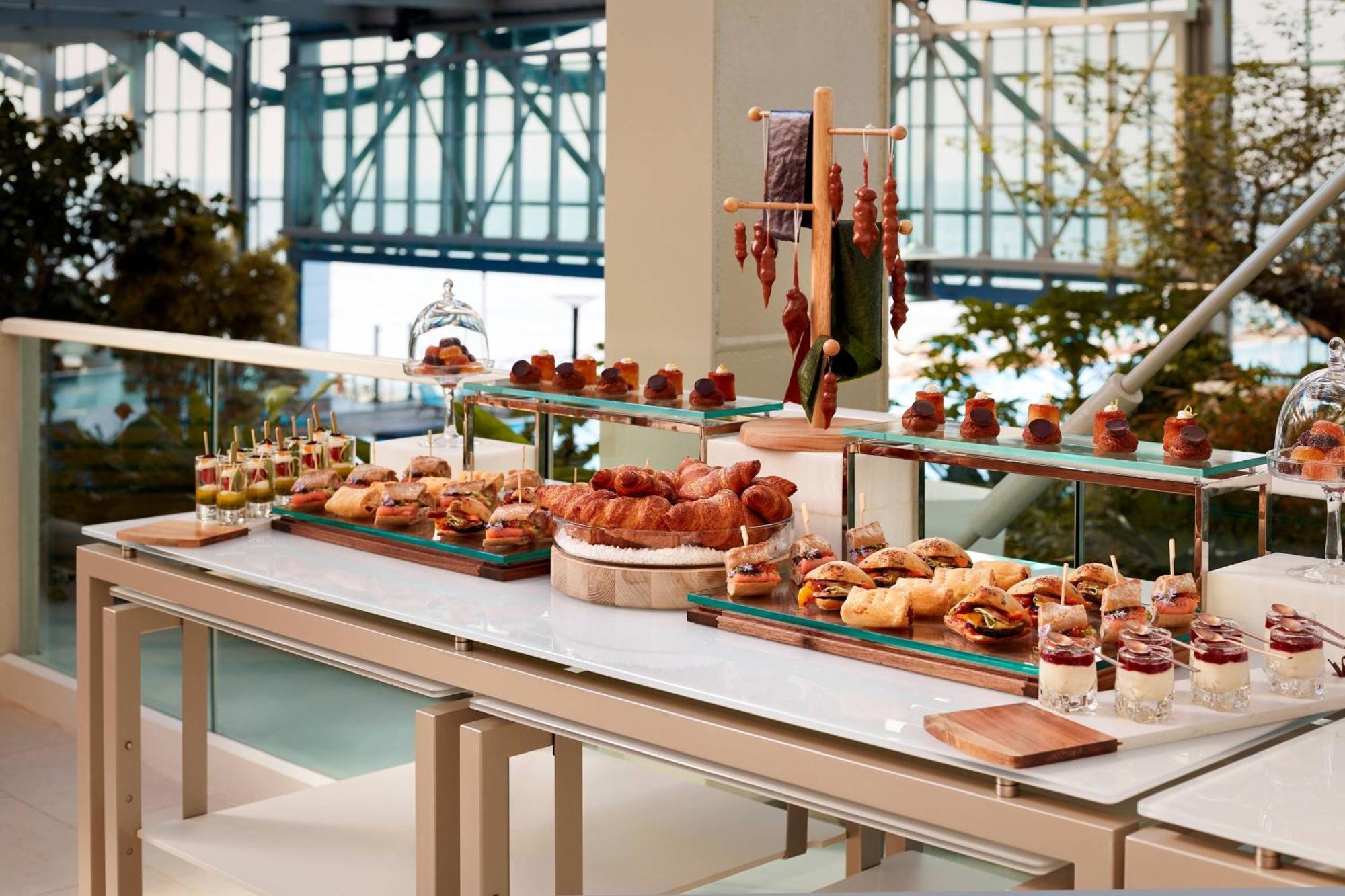 Paragraph Resort & Spa Shekvetili, Autograph Collection Exterior photo A buffet at a hotel